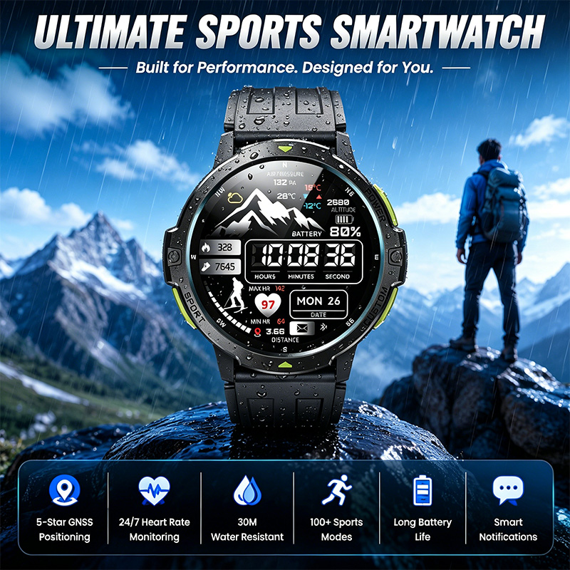 Timex Watches Smartwatch - Inteligentny zegarek z niezależnym pięciogwiazdkowym pozycjonowaniem