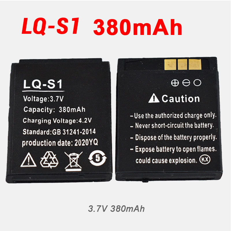 Watch V8 - Bateria 380mAh LQ S1 LQS1 3.7V