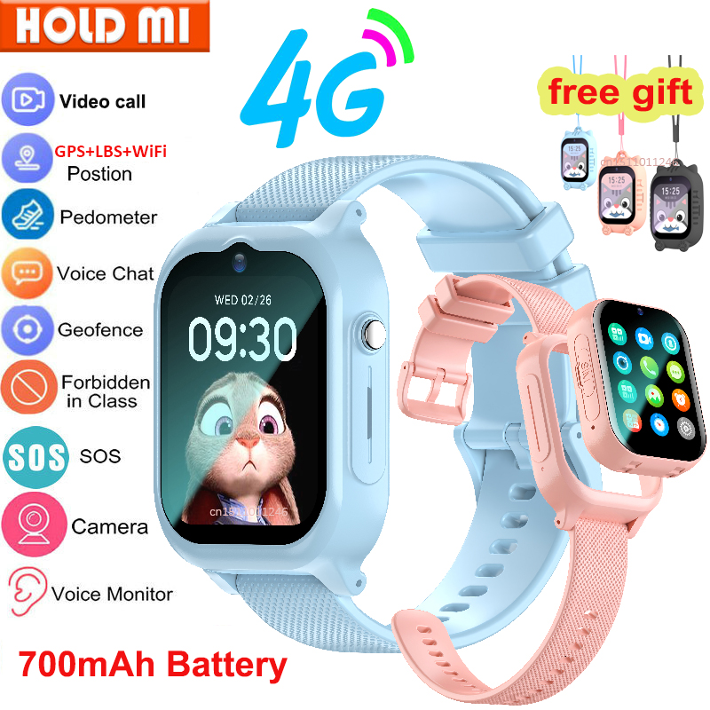 Smartwatch Digital Watches For Kids - Smartwatch Dziecięcy 4G GPS WIFI Połączenia