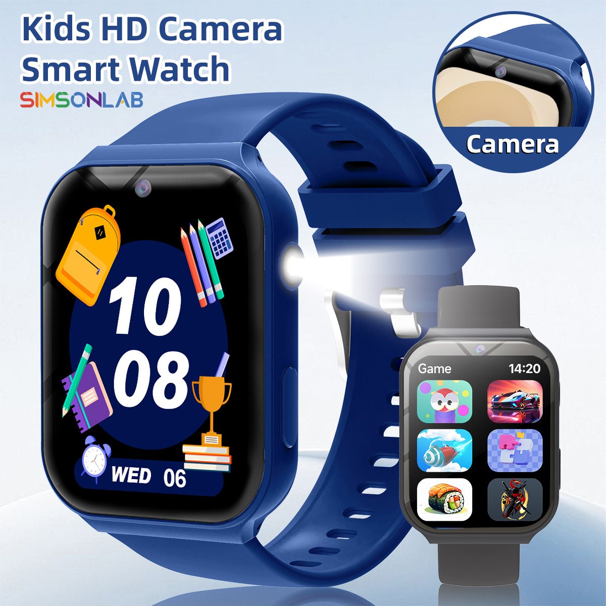 Smartwatch Digital Watches For Kids - Partnerzy do nauki dla dzieci Kamera