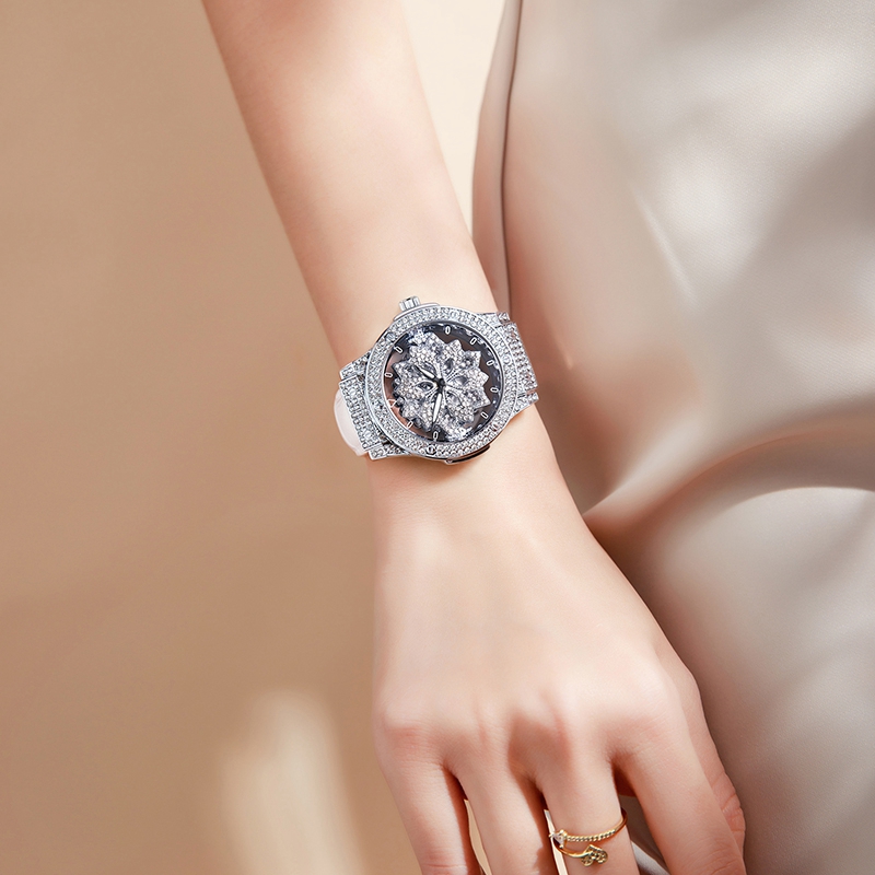 Smartwatch Branded Watches For Women - Zegarek damski markowy, zegarek z diamentami,