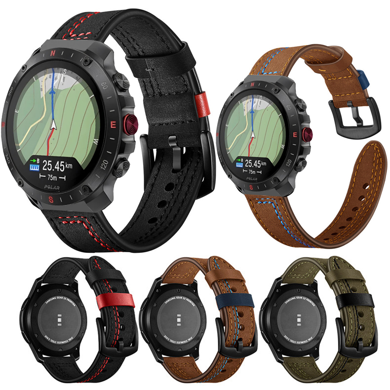 Titan Watches Smartwatch - Skórzane opaski do zegarka POLAR Grit