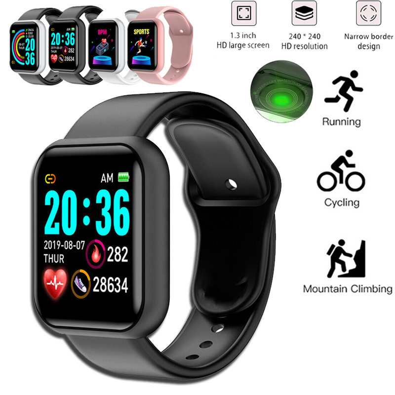 Smartwatch Watches Digital - Zegarek cyfrowy ciśnienie krwi pulsometr mężczyźni