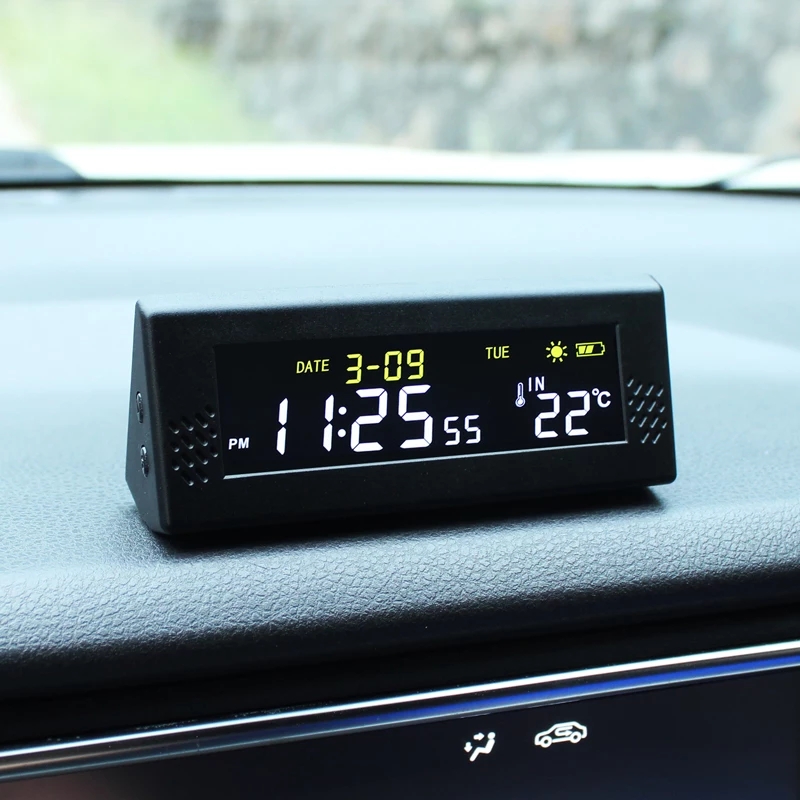 Solar Windshield Car zegar cyf – Smartwatch Watches Digital recenzja i cena