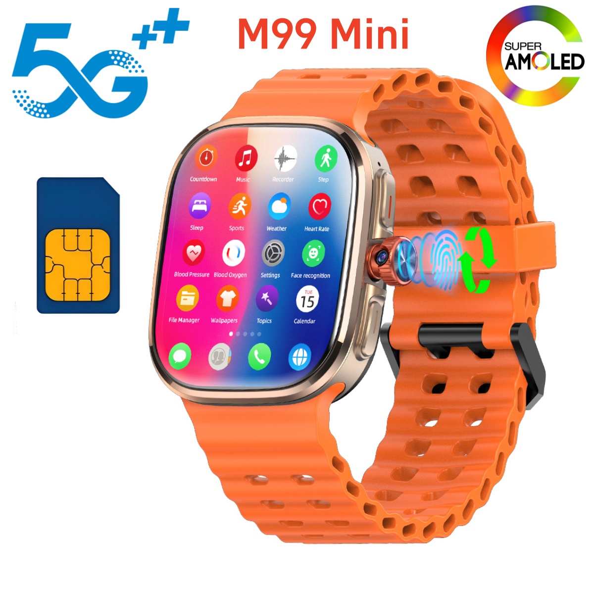 M99 Mini Smartwatch 5G Android – Smartwatch Nothing Watches recenzja i cena