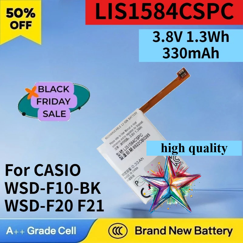 Bateria 3.8V 1.3Wh LIS1584CSPC – Casio Watches Smartwatch recenzja i cena