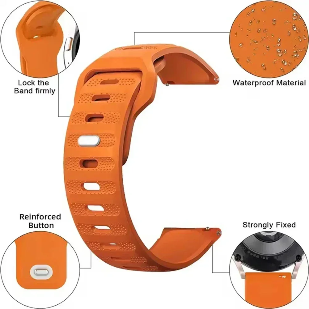 Sportowy silikonowy pasek 22 m – Smartwatch Nothing Watches recenzja i cena