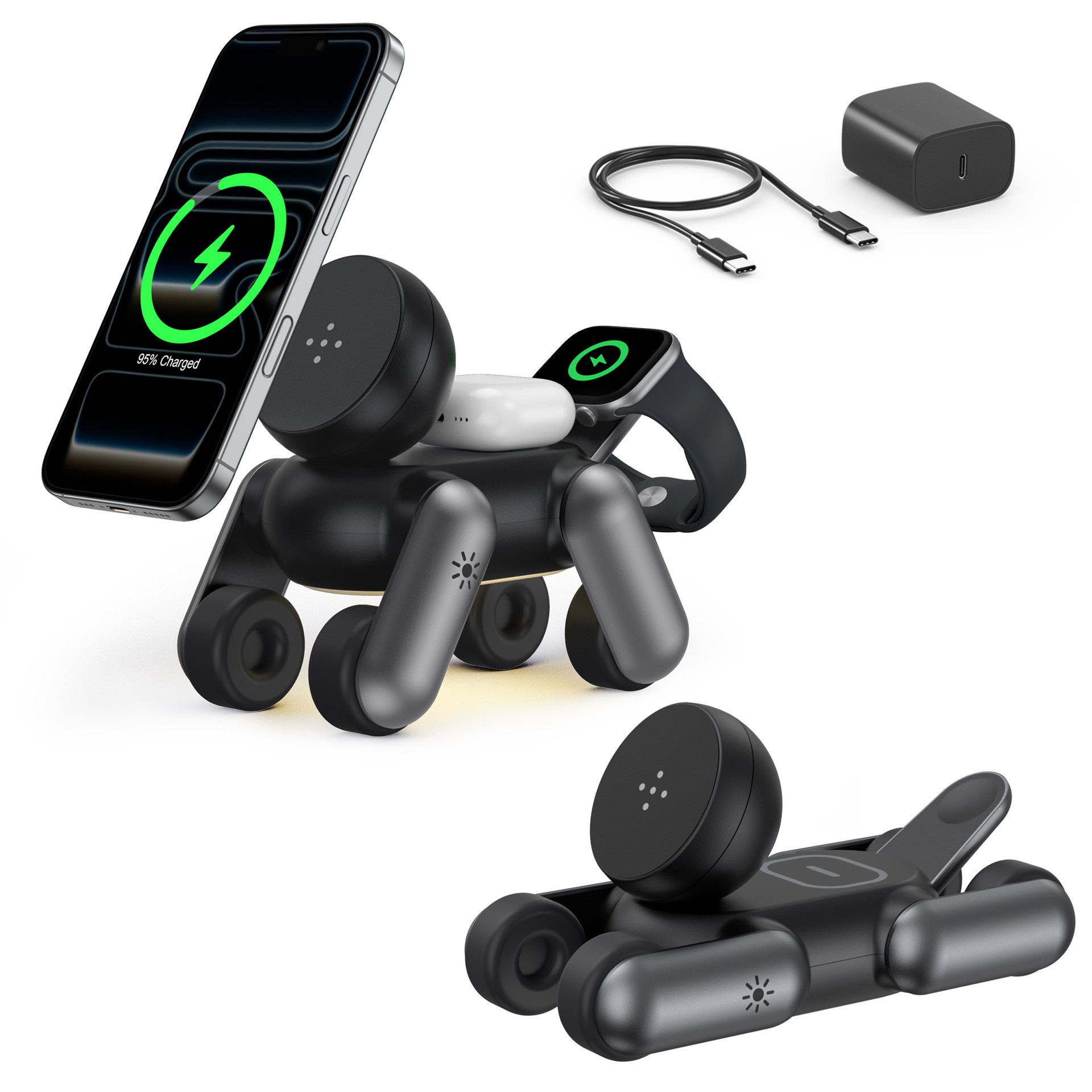Magnetyczna bezprzewodowa łado – Smartwatch Phone Watches recenzja i cena