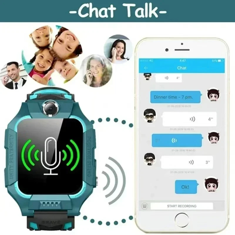 Inteligentny zegarek Lenovo 5G – Smartwatch Digital Watches For Kids recenzja i cena