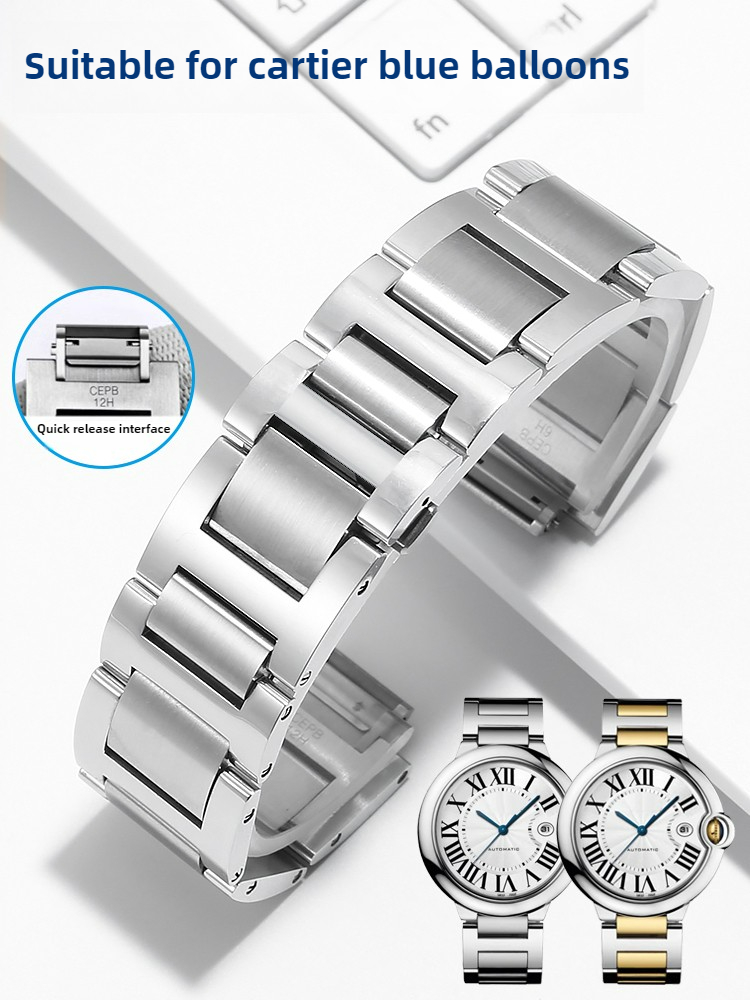 Pasek do zegarka ze stali nier – Cartier Watch Ballon Bleu recenzja i cena