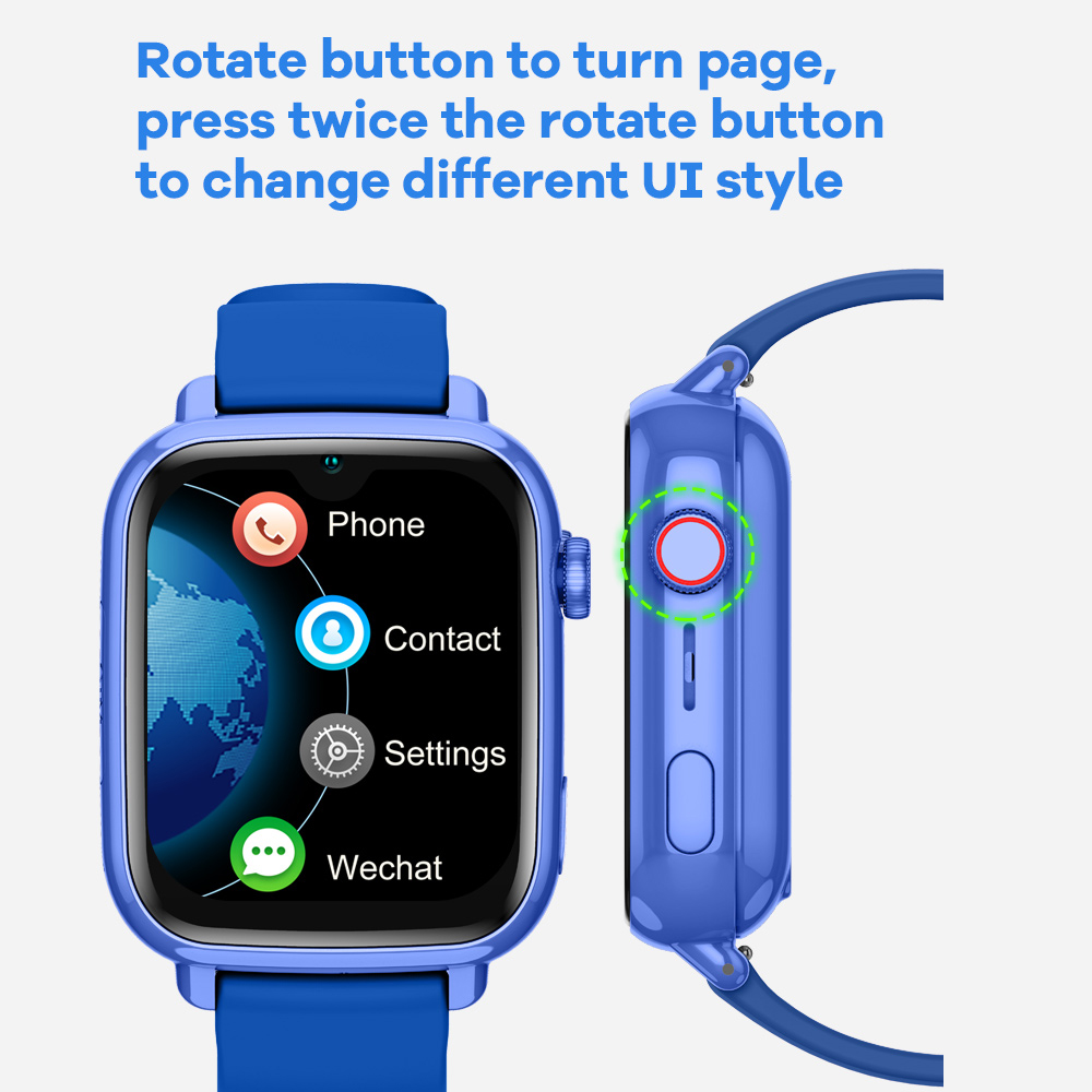 Inteligentny zegarek 4G dla dz – Smartwatch Watches Digital recenzja i cena