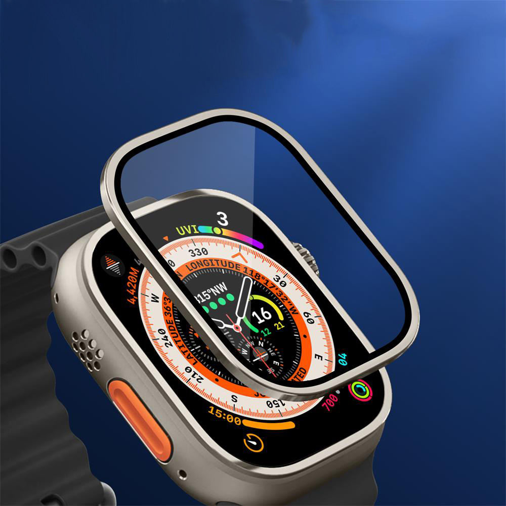Metalowy zderzak + szkło harto – Apple Watch Band recenzja i cena