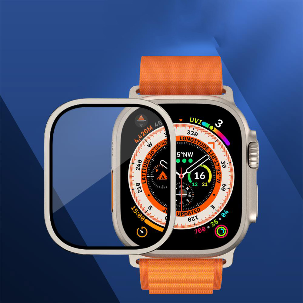 Metalowy zderzak + szkło harto – Apple Watch Band recenzja i cena