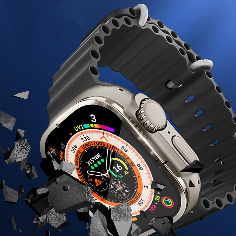Metalowy zderzak + szkło harto – Apple Watch Band recenzja i cena