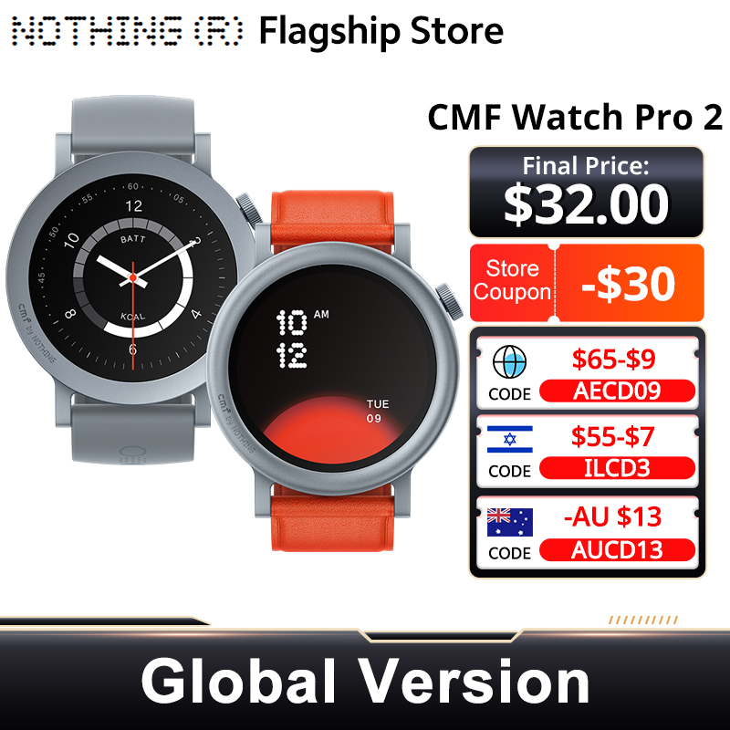 CMF by Nothing Global Version  – Timex Watches Smartwatch recenzja i cena
