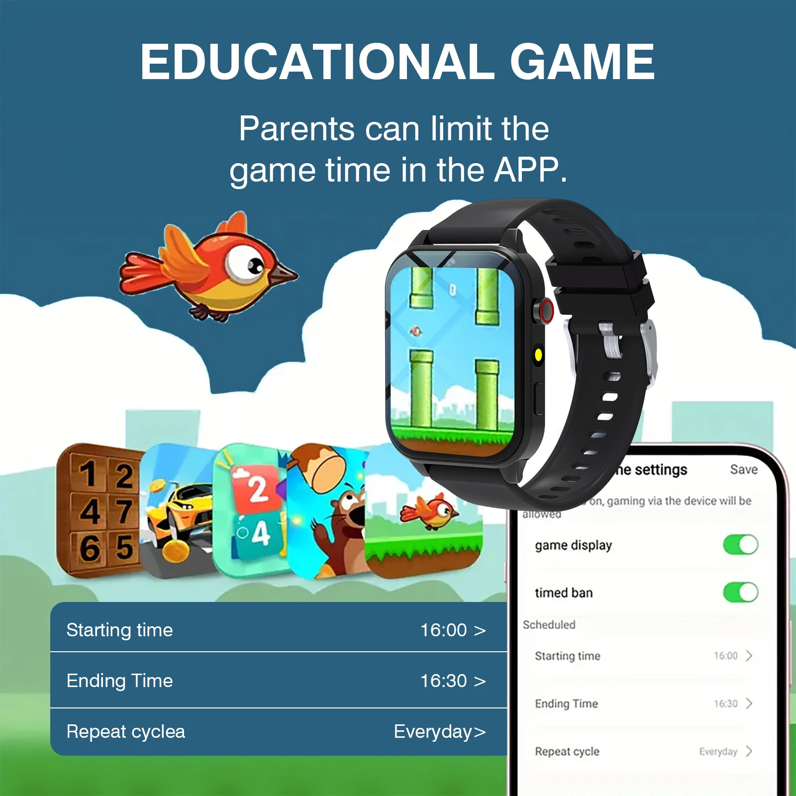 Smartwatch dla dzieci 18 gier  – Smartwatch Watches Digital recenzja i cena