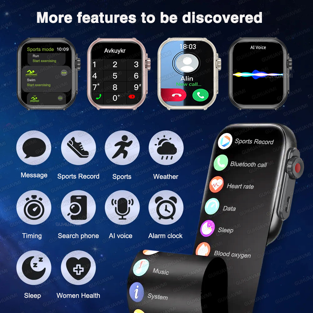 2025 Watch Ultra 2 SE Mężczyźn – Smartwatch Branded Watches For Women recenzja i cena