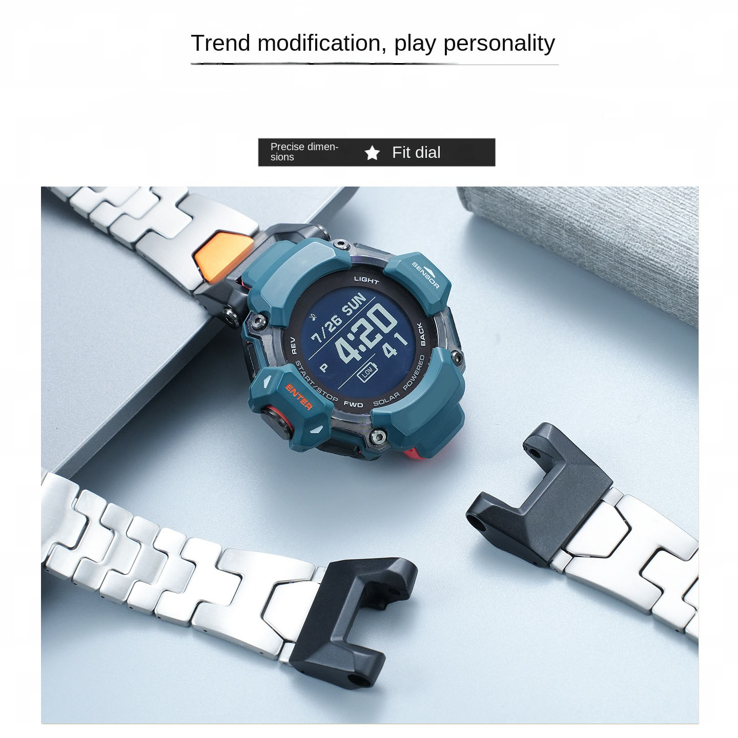 Wodoodporna metalowa bransolet – Casio Watches Smartwatch recenzja i cena