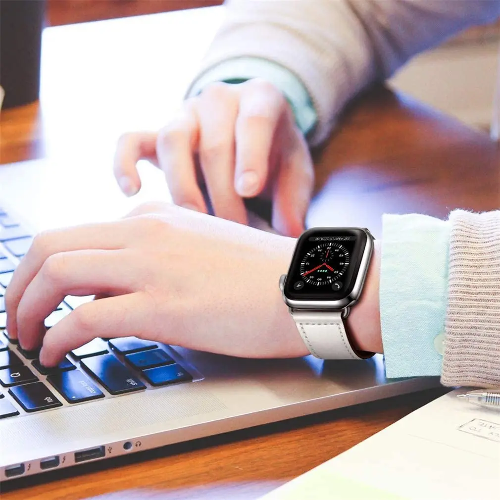 Skórzany pasek do zegarka Appl – Smartwatch Iphone Watches For Women recenzja i cena