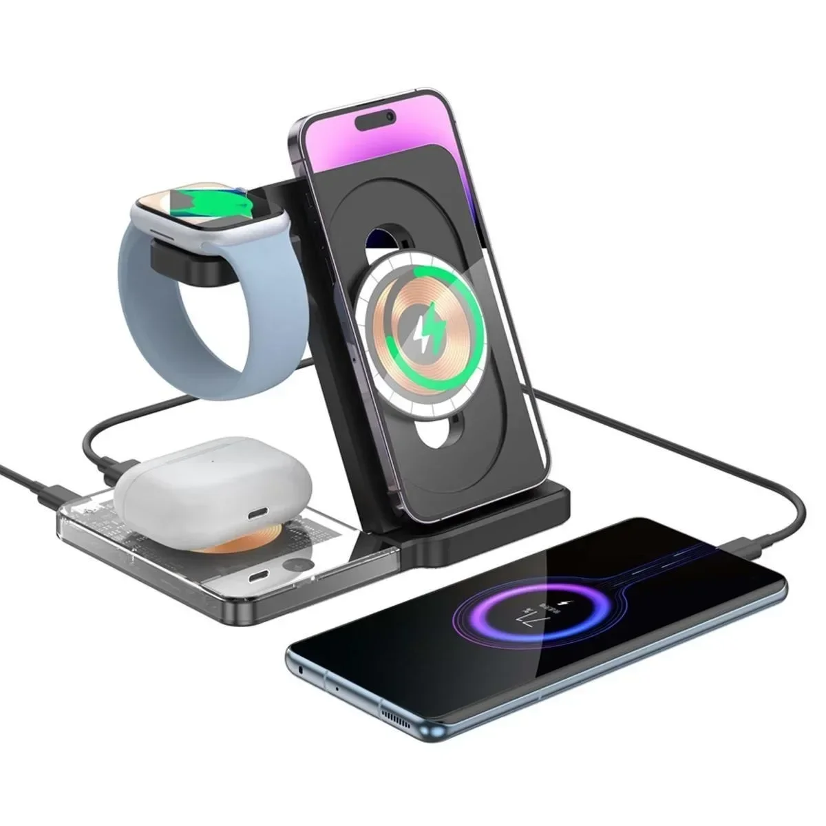 Stojak do ładowania bezprzewod – Smartwatch Phone Watches recenzja i cena